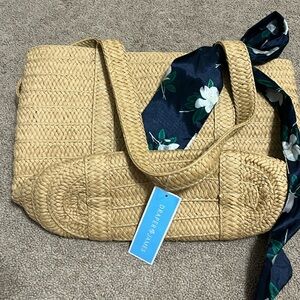 Draper James straw bag